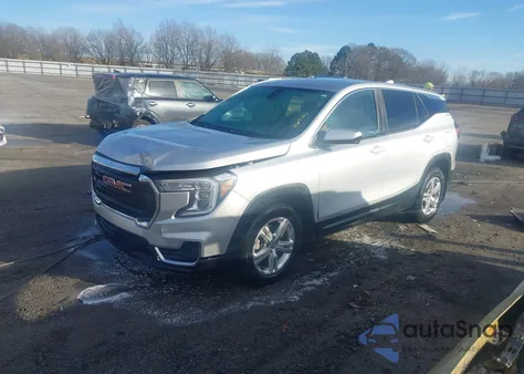 2022 GMC Terrain Fwd Sle from USA, damaged, VIN 3GKALMEV0NL190467